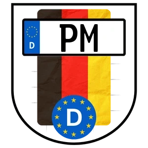 Kennzeichen PM bestellen
