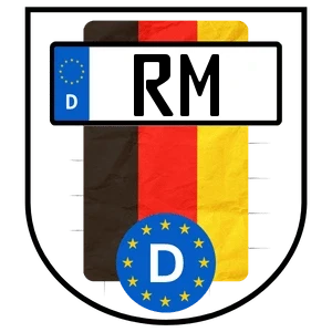 Kennzeichen RM bestellen