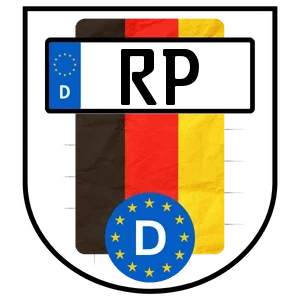 Kennzeichen RP bestellen