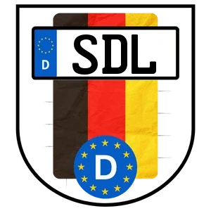 Kennzeichen SDL bestellen