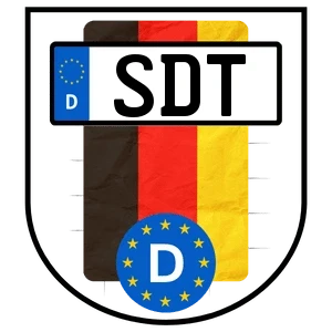 Kennzeichen SDT bestellen