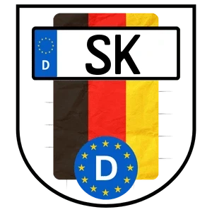 Kennzeichen SK bestellen