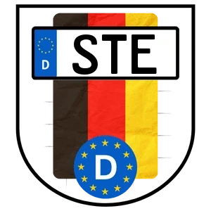 Kennzeichen STE bestellen
