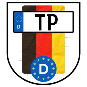Kennzeichen TP bestellen