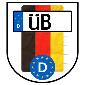 Kennzeichen ÜB bestellen