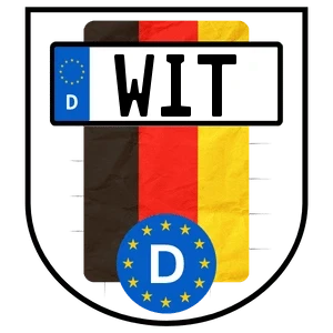 Kennzeichen WIT bestellen