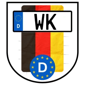Kennzeichen WK bestellen