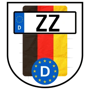 Kennzeichen ZZ bestellen