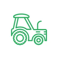 Grünes Kennzeichen für Landwirtschaft