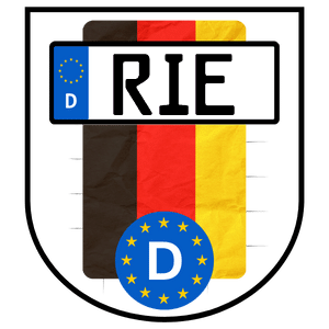 Kennzeichen RIE - Wunschkennzeichen Landkreis Meißen reservieren