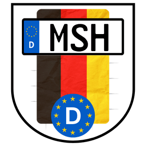 Wunschkennzeichen Mansfeld, SüdHarz (MSH) - Hier reservieren